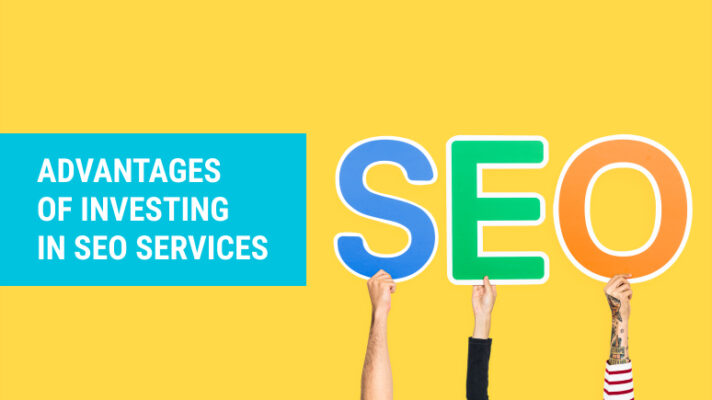 Advantages of investing in SEO services with colorful SEO letters